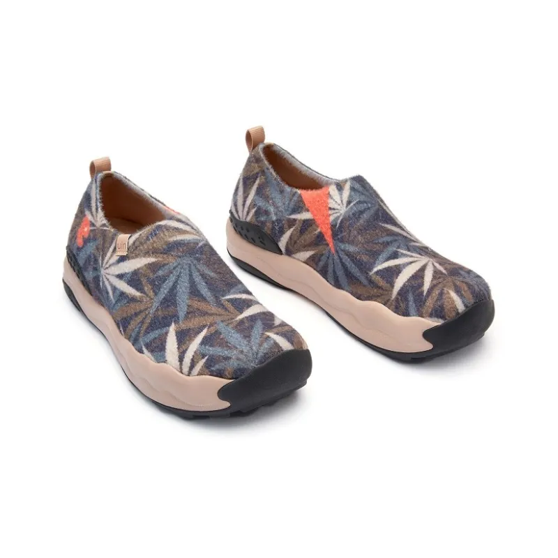 U.IN Painted Travel Shoes Toledo 11 Floral Collection Casual Shoes Unisex-23