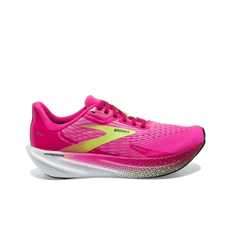 Brooks Hyperion Max Pink Glow Green Women's-1