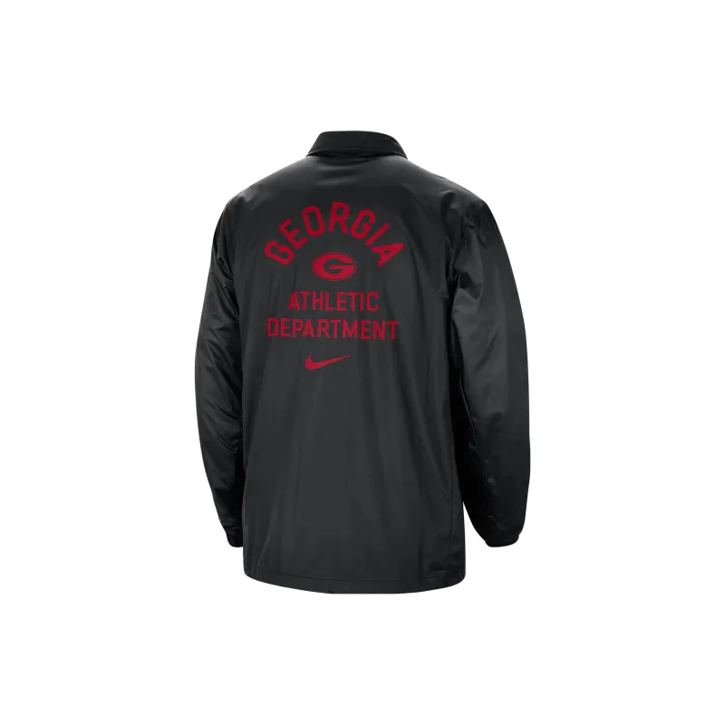 Nike Georgia Jackets Coats Men's Black-1