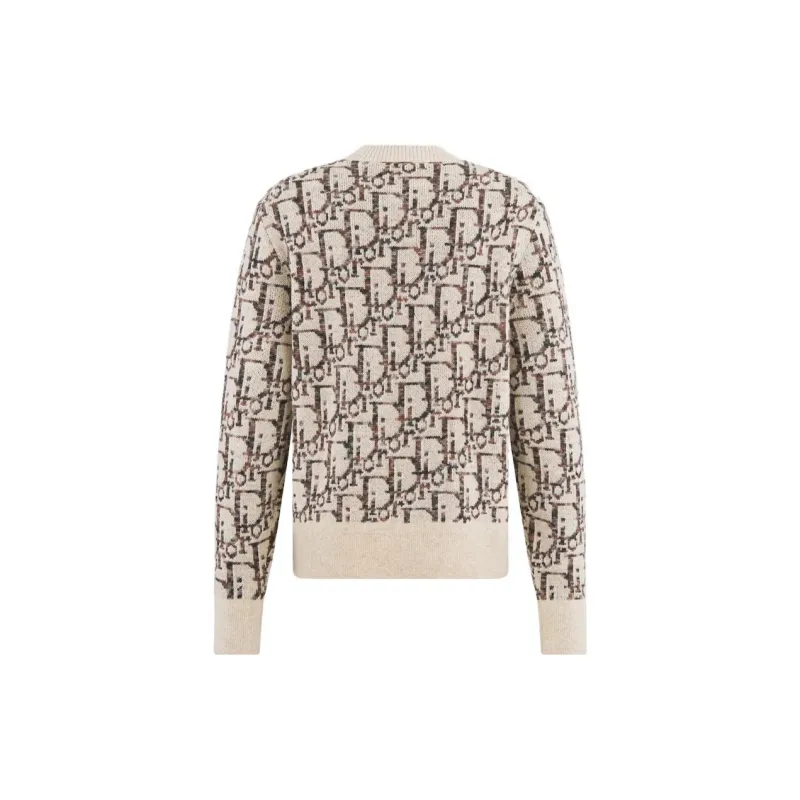 DIOR Monogrammed Intarsia Sweater-1
