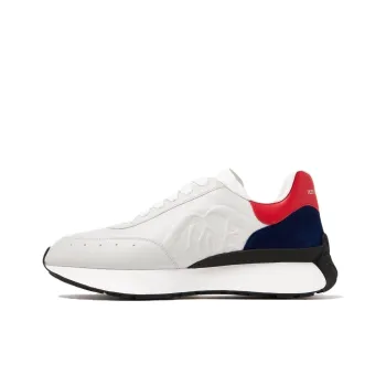 Alexander McQueen Sprint Runner Sneakers 'White Black Red'