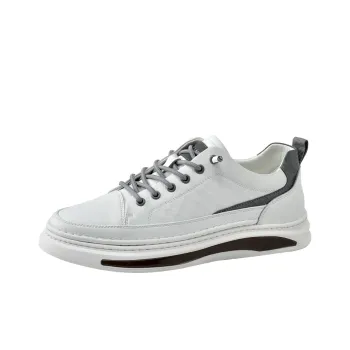 JOSINY Anti Slip Wear Resistant Low Top Skateboard Shoes Men's