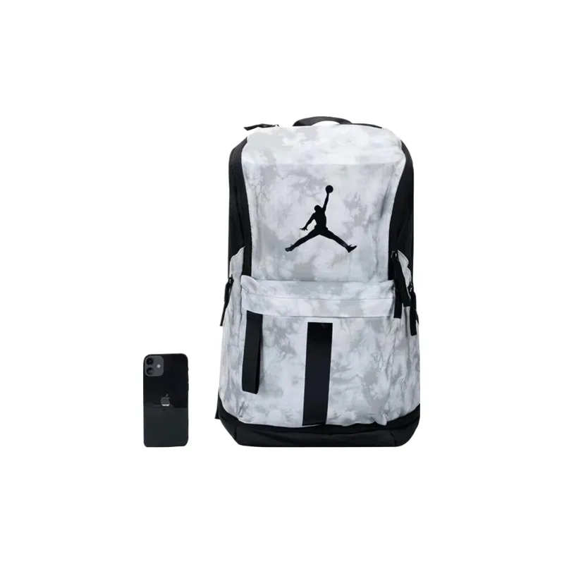 Jordan Polyester Backpack Regular Unisex Wolf Gray-0