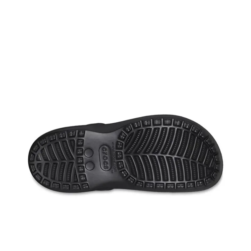 Crocs Baya Platform Clogs 'Black' Women's-4