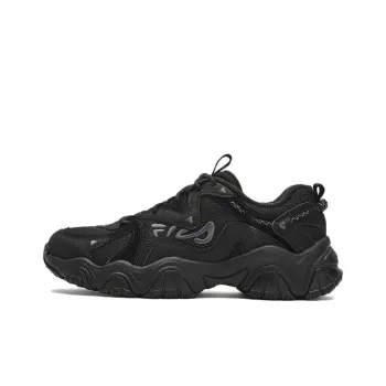 FILA Fluid 4 Cat Paw 4.0 With Fleece Anti Slip Wear Resistant Low Top Casual Shoes Women's Black