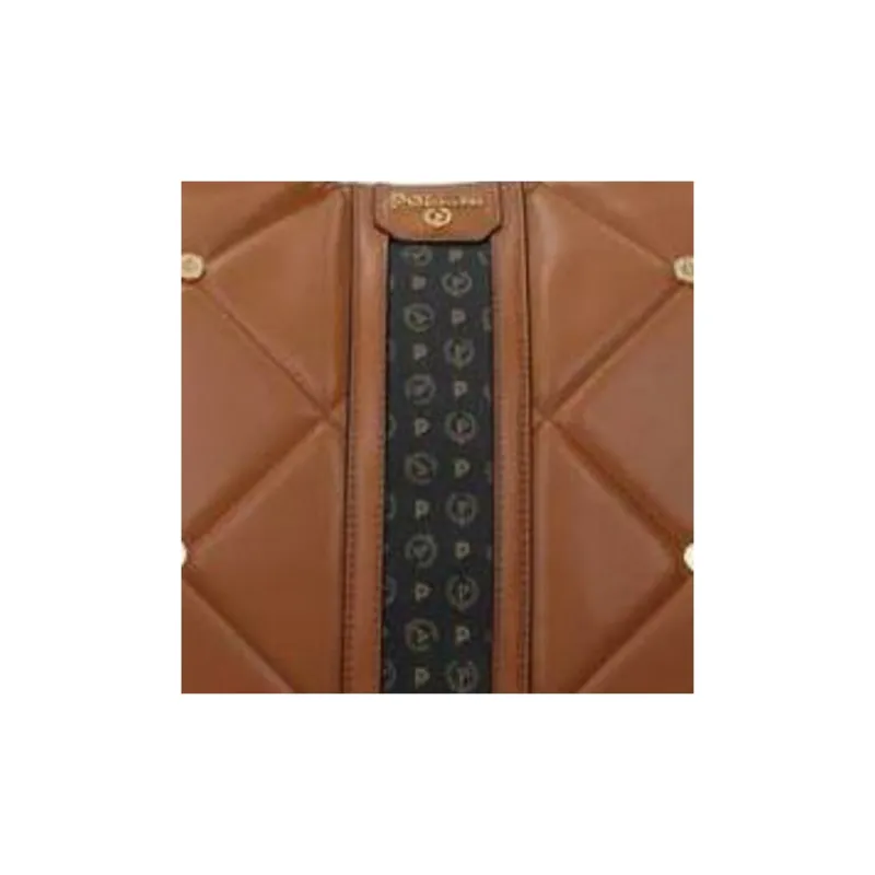 Pollini Polyurethane Handbag, Shoulder Bag Medium Size Women's Brown-3