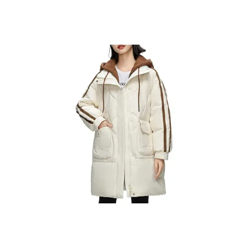 YAYA Down Jackets Women's Warm Beige