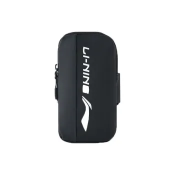 LiNing Fabric Cell Phone Pocket Arm Bag Cell Phone Pouch Medium Size Unisex Black/Navy Blue/Pink/Gray