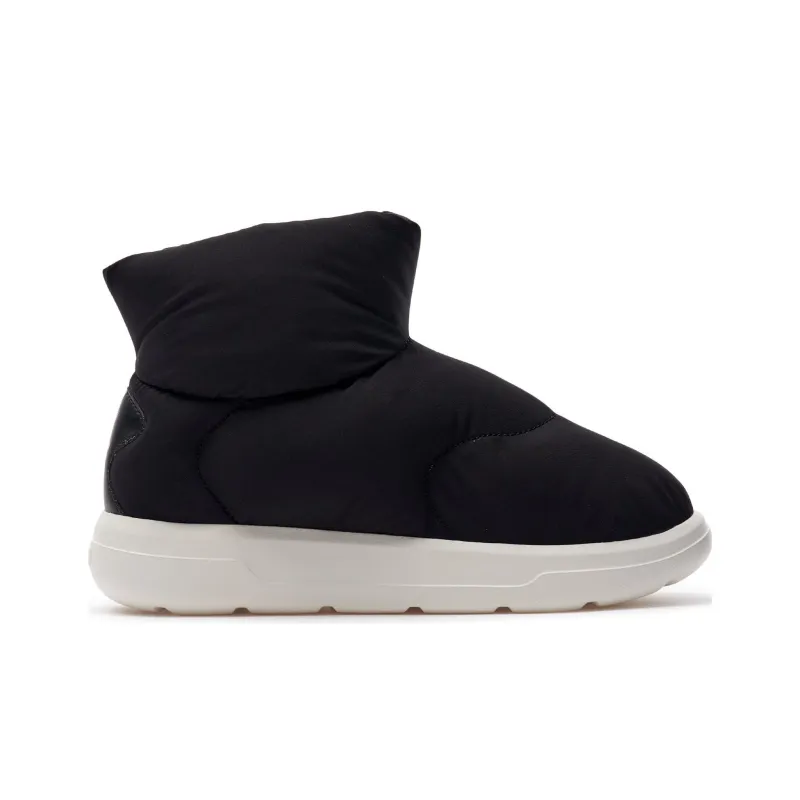 MLB Chunky Classic A FLEECE Bouncer Thermal Waterproof Short Snow Boots Women's Black-1
