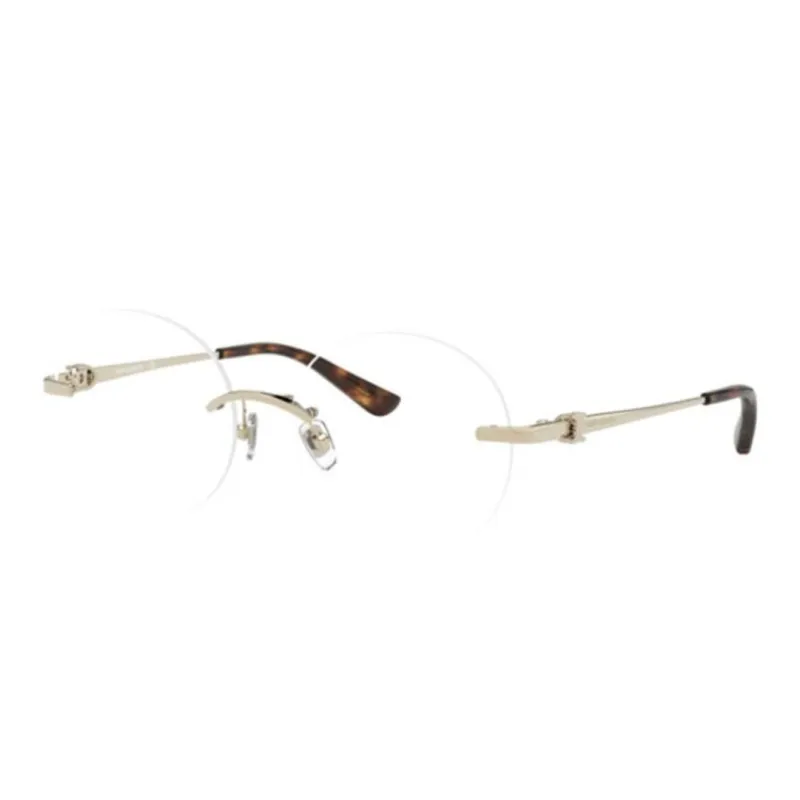 TORY BURCH Metal Round Eyeglass Frames Women's Gold-3