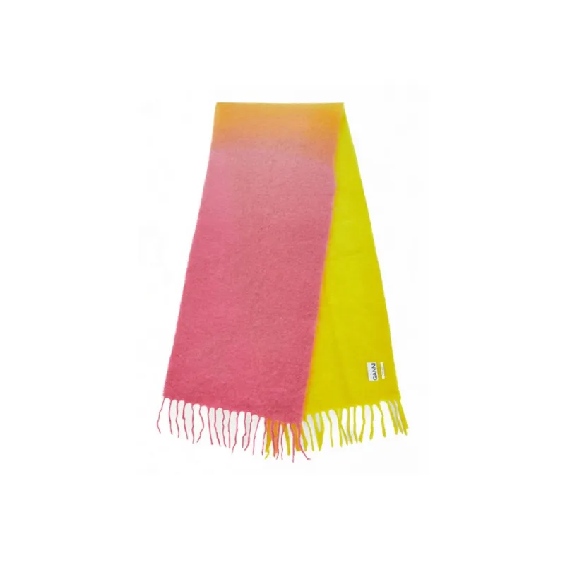 GANNI Knit Scarves Women's Multicolor-1