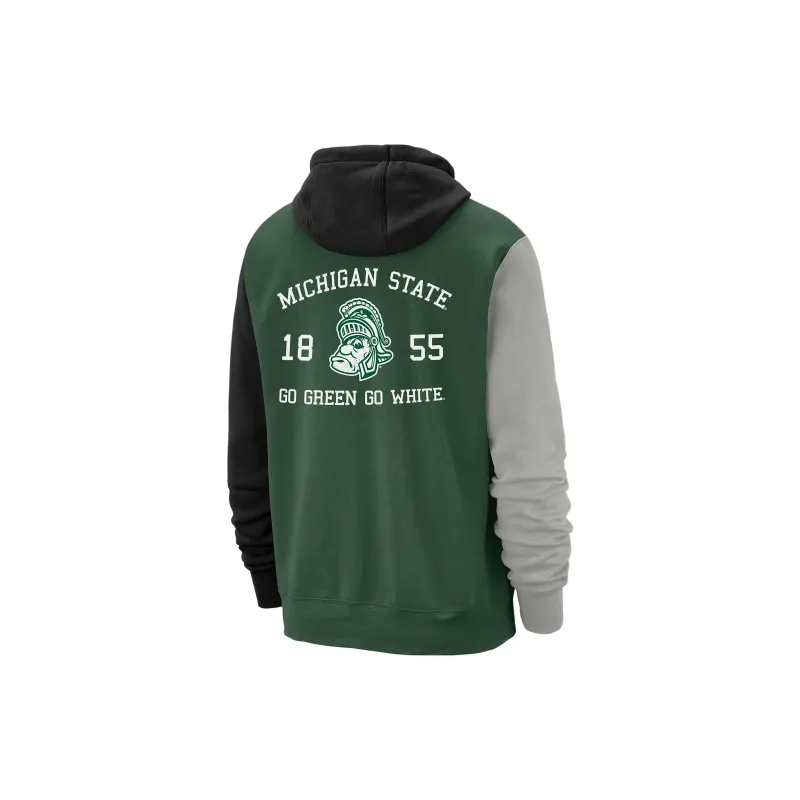 Nike Michigan State Club Fleece Men's Nike College Hoodie-1