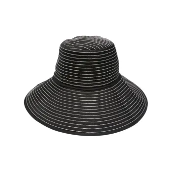 TOTEME Striped Silk Hat