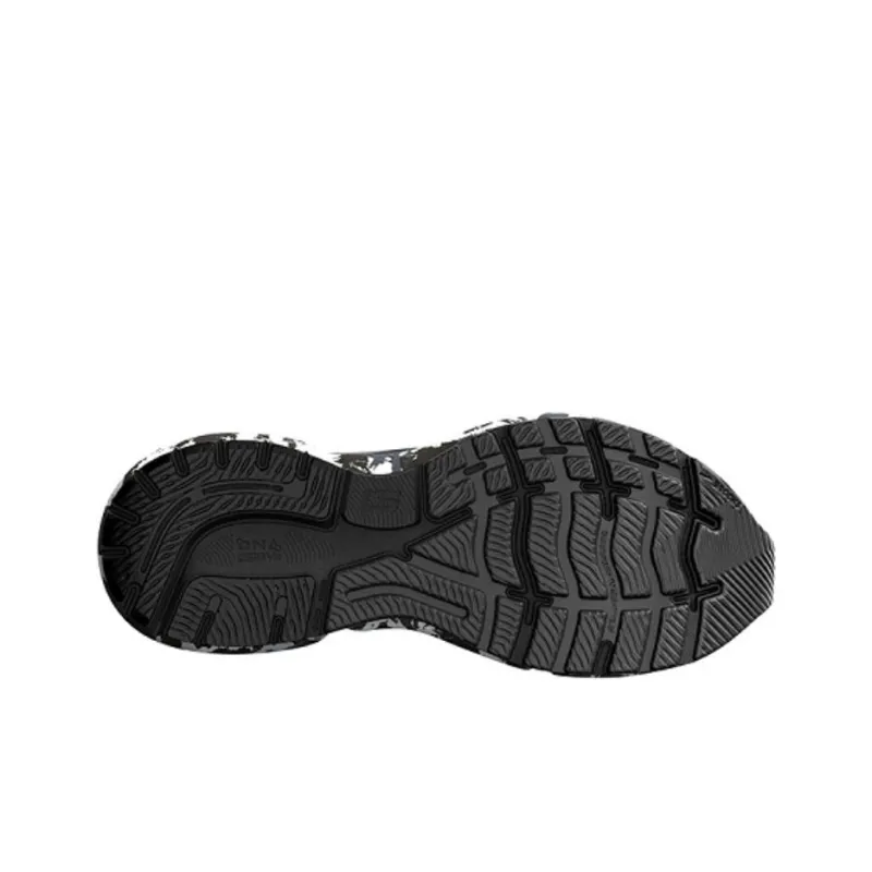 Brooks Ghost 15 Cushioning Wear-Resistant Low-Top Running Shoes Women's Black Gray Color-4