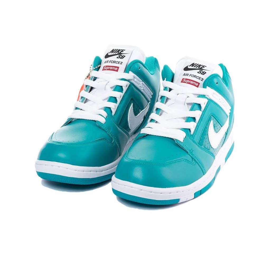 希少コラボ♪【Supreme × Nike】SB エアフォース 2 Low Blue Nike Sb Air Force 2 Low Supreme Blue - POIZON