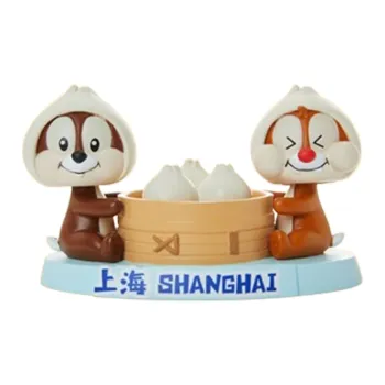 Disney Chip 'N Dale Mickey Mouse And His Friends Enjoy The Shanghai Collection, Featuring A Shaking Ornament. IP Merch