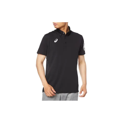 Asics Polo Shirts Men Black