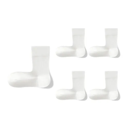 B&C.Room Mid Calf Socks Women's 5 Pack