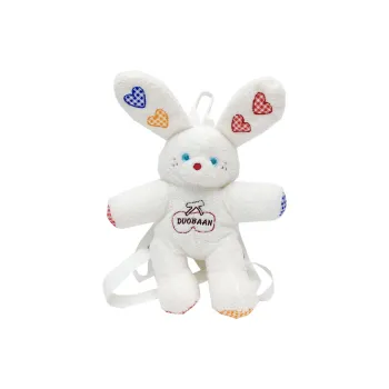 BALANG Plush Backpack Regular Unisex White