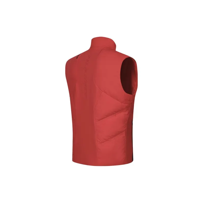 FILA Golf Series Vest Men's Fluorescent Flame Red-1