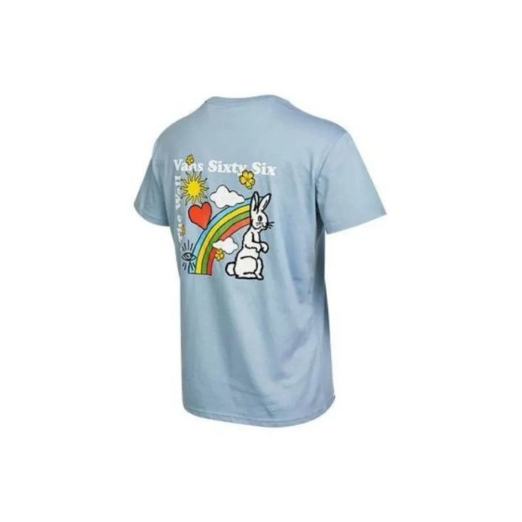 Vans Set-in Sleeve T-Shirt Women's Blue-1