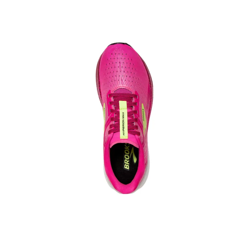 Brooks Hyperion Max Pink Glow Green Women's-4