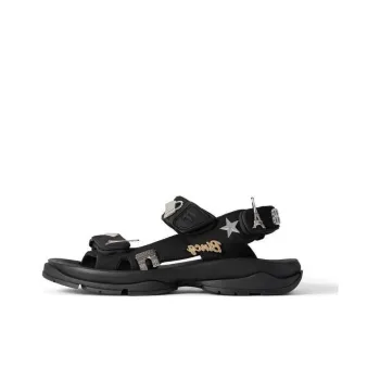 Balenciaga Tourist Beach Sandals Women's Black