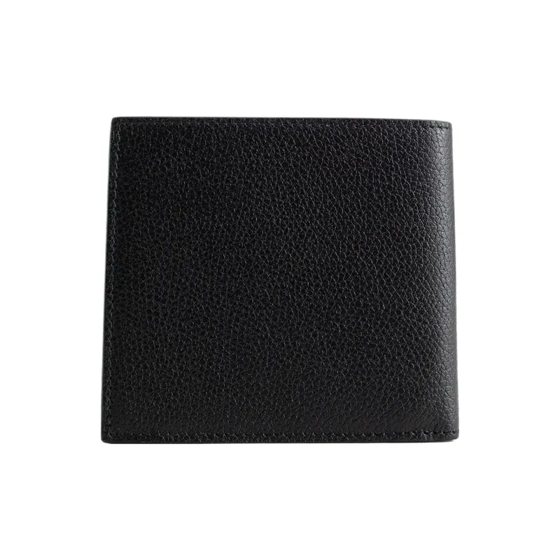 Alexander McQueen Calfskin Wallet Men's Black-1