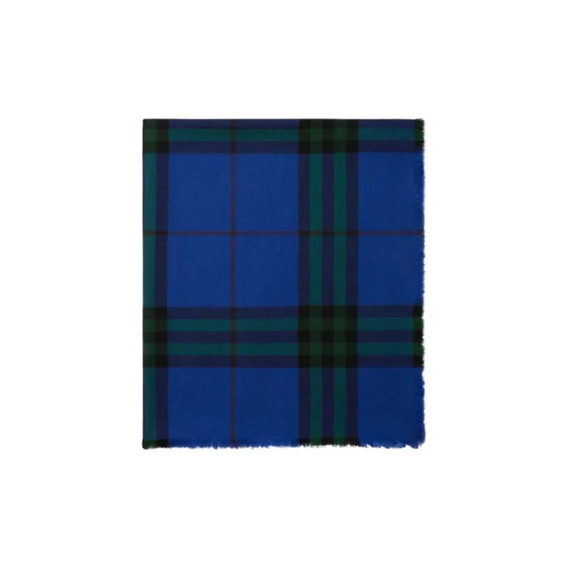 Burberry Plaid check Wool Scarf-1