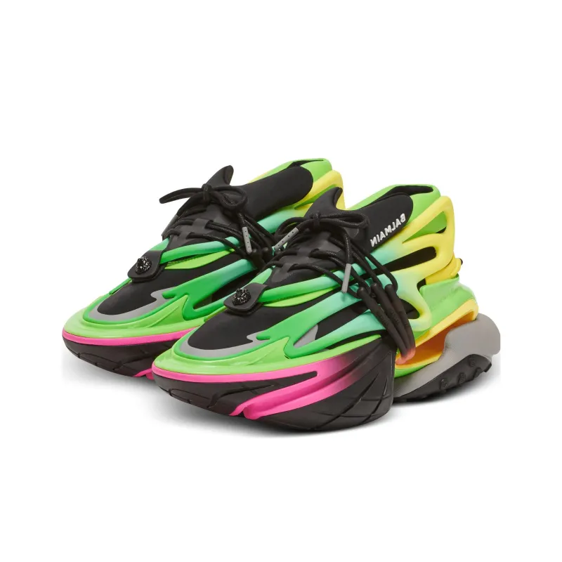 BALMAIN Unicorn Low 'Multi Color'-2