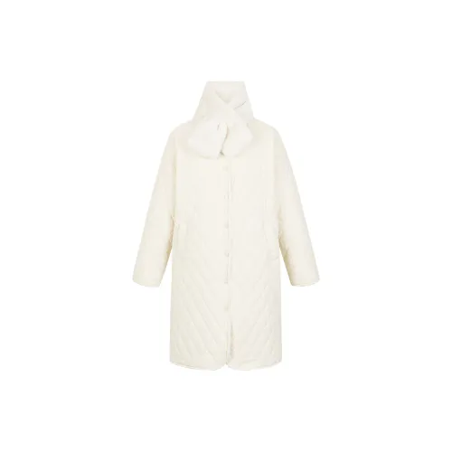 UPNANAWANG Puffer Jackets Women's Off White