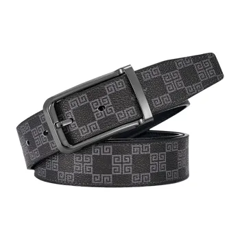 NINE NAIL Leather Belts Men