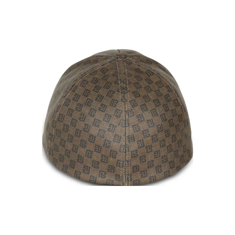 BALMAIN Monogram-print Six-panel Cap-2