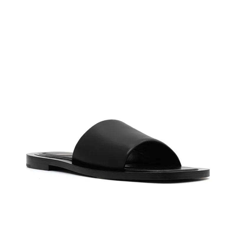 Balenciaga Slide Slippers Women's Black-2
