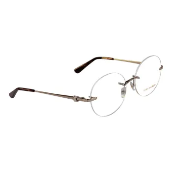 TORY BURCH Metal Round Eyeglass Frames Women's Gold