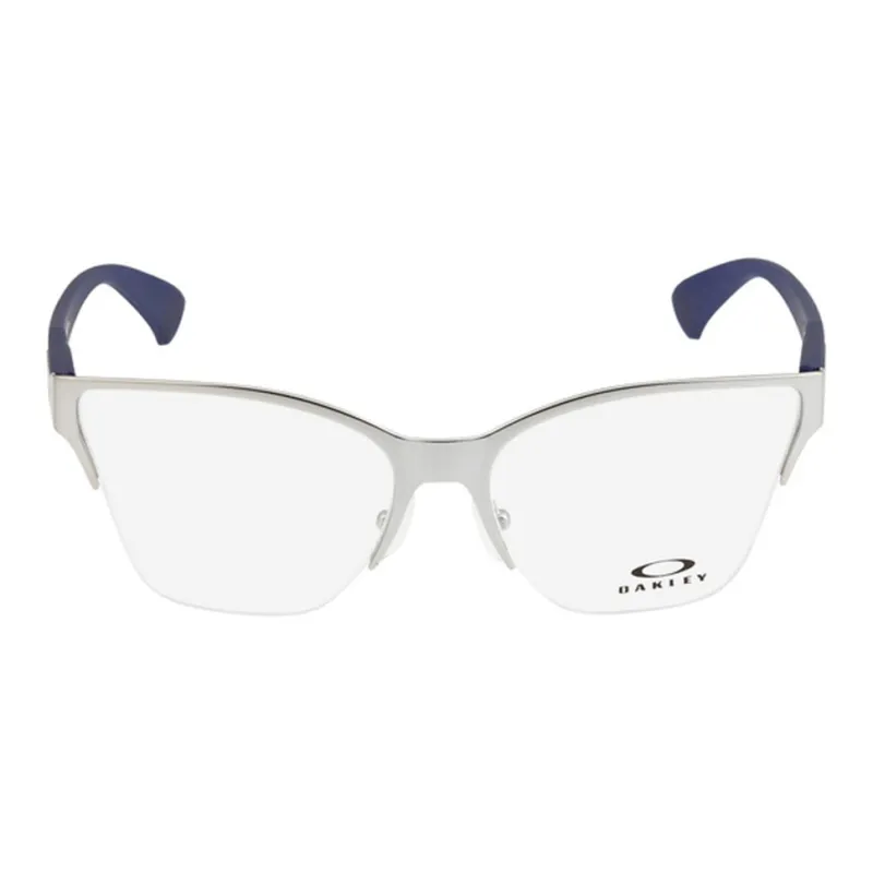 Oakley Metal Butterfly Eyeglass Frames Women's Silver-0