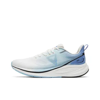 PEAK Taichi Windrunner Running Shoes Men Low Top Beige White Moon Blue