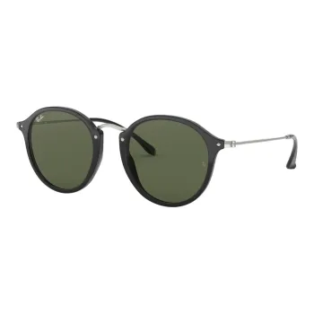RayBan Metal Round Sunglasses Unisex Black