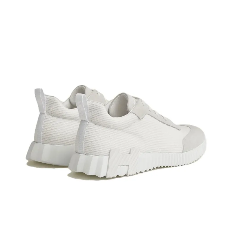 HERMES Bouncing Low-Top Casual Shoes Men's White-2