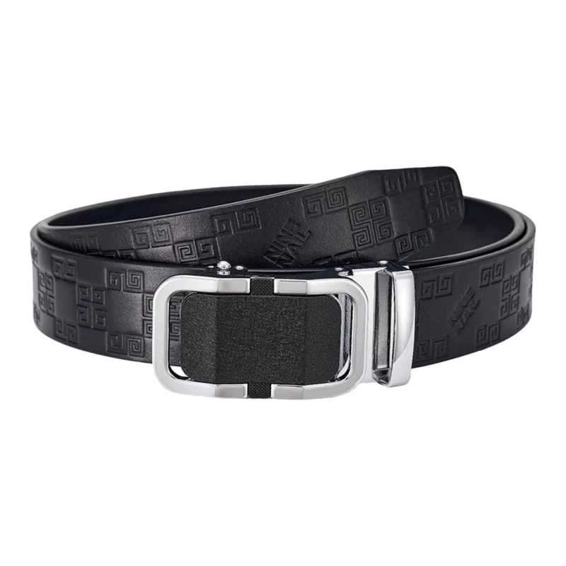 NINE NAIL Leather Belts Men-4