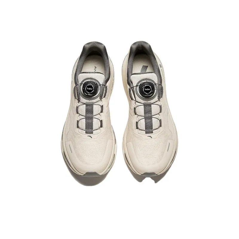 Anta Low-Top Running Shoes Men's Beige-2