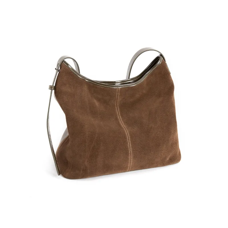 VENOF Genuine Cow Leather Commute Tote Shoulder Bag Women's Natural Brown/Lazy Coffee Brown/Shelle Green-20