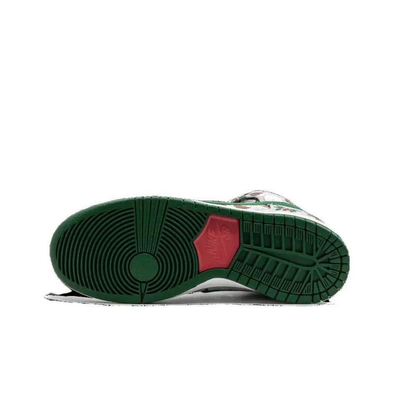 Nike SB Dunk High Concepts Ugly Christmas Sweater Grey-4
