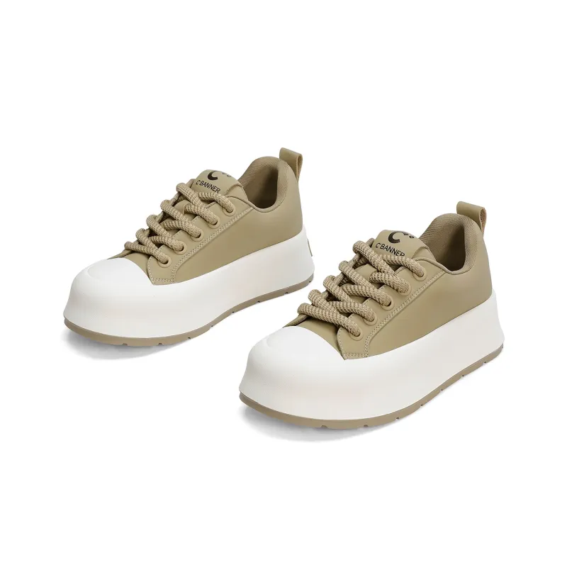 C°BANNER Hook-and-Loop Low-Top Casual Shoes Women's-38