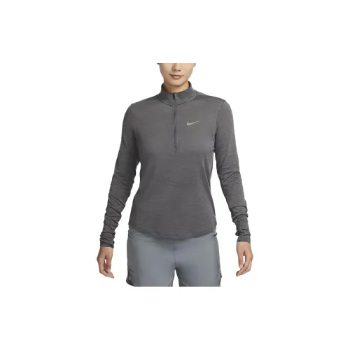 Nike Dri-Fit T-Shirts Women's Iron Gray