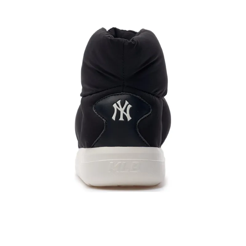 MLB Chunky Classic A FLEECE Bouncer Thermal Waterproof Short Snow Boots Women's Black-3