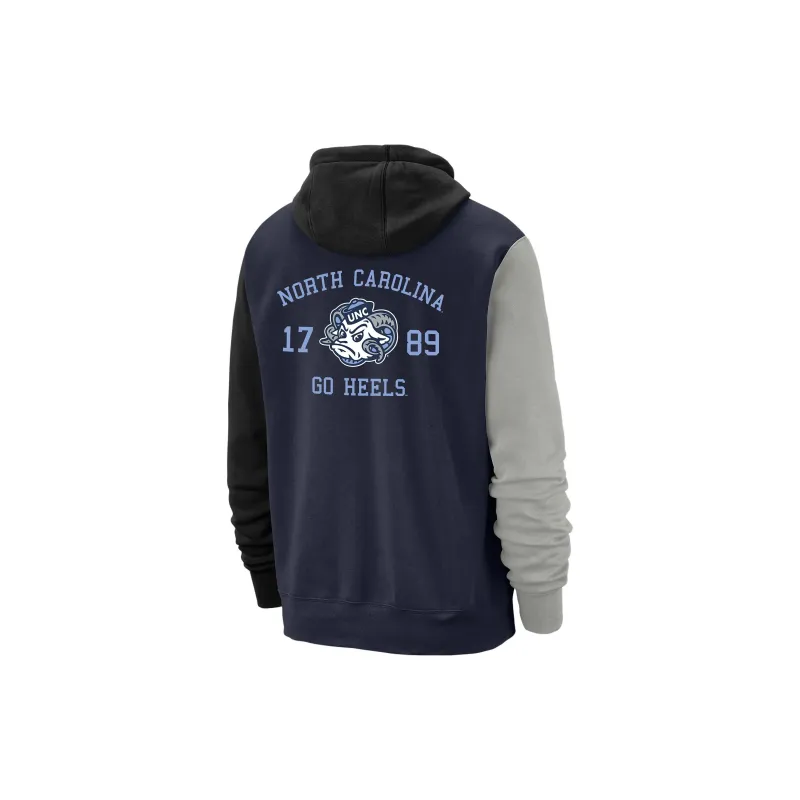 Nike UNC Club Fleece Sweatshirt Men's Marine Blue-1
