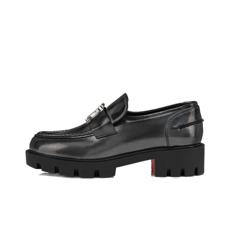 CL Moc Lug Loafers Women's Black-0