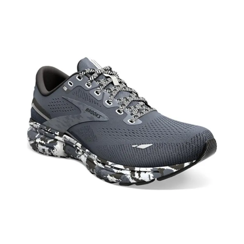 Brooks Ghost 15 Cushioning Wear-Resistant Low-Top Running Shoes Women's Black Gray Color-1