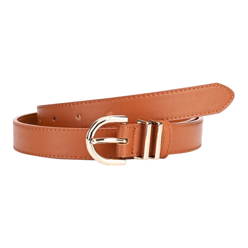 NINE NAIL Leather Belts Women's-4